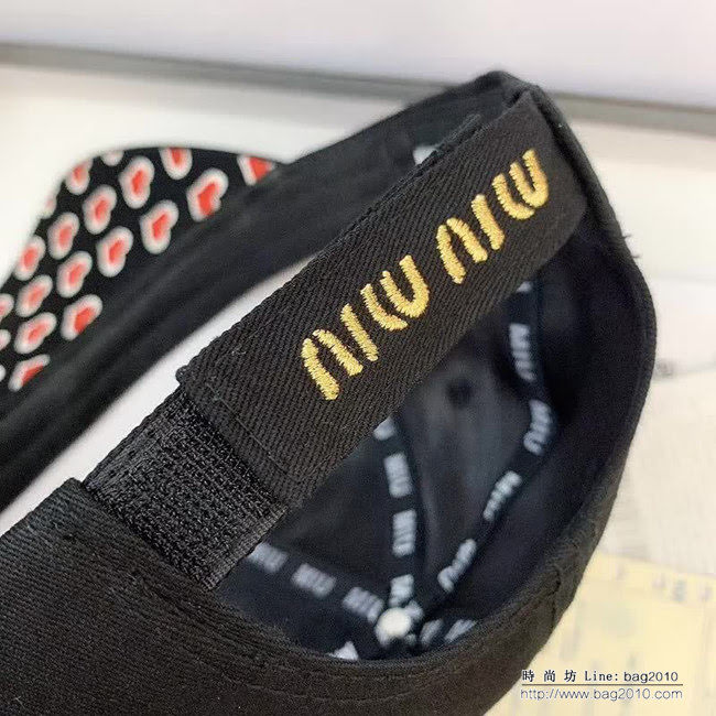 miu miu 爆新款 時尚百搭棒球帽 四季可戴 LLWJ7005